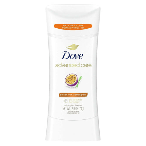 Dove Advanced Care Women's Deodorant Stick Passion Fruit & Lemongrass, 2.6 oz EasyOptionXY LLC