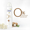Dove 0% Aluminum Deodorant Spray Shea Butter Aluminum Free Deodorant For 48 Hour Protection 4OZ, 1 EasyOptionXY LLC