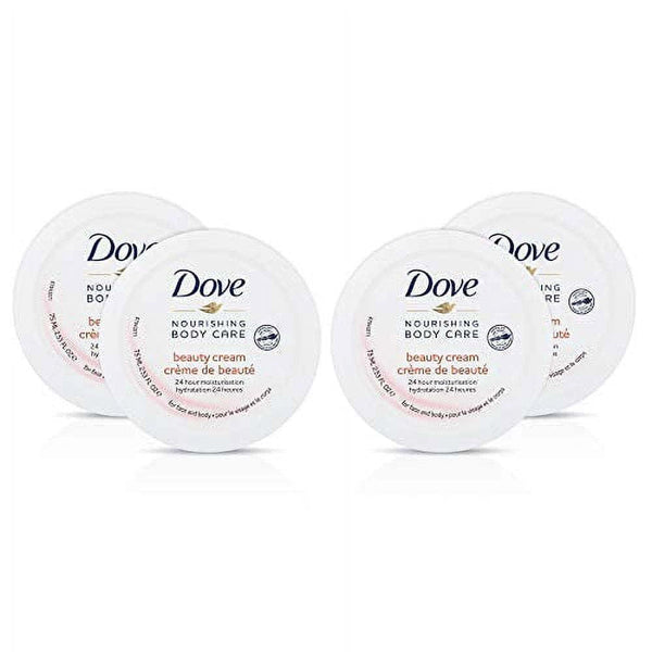 Dove - Nourishing Beauty Cream - 2.53 fl oz (Pack of 4) EasyOptionXY LLC