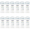 Pack of (12) Dove Anti-Perspirant Deodorant, Invisible Solid, Original Clean, 2.6 oz EasyOptionXY LLC