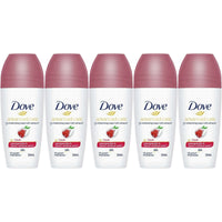 Dove Go Fresh Pomegranate & Lemon Verbena Scent Antiperspirant Roll-on, 50 Ml / 1.7 Ounce (Pack of 5) EasyOptionXY LLC
