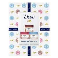 Dove Exfoliating Body Polish Gift Set, Macadamia, Brown Sugar & Coconut, and Pomegranate, 3 Count EasyOptionXY LLC