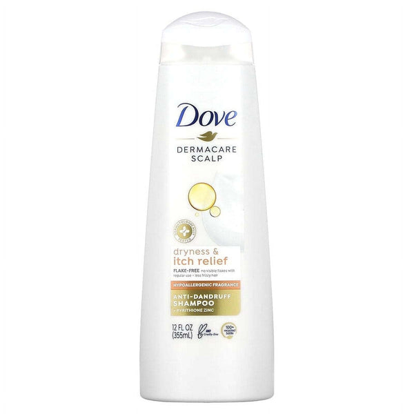 Dove, Dermacare Scalp, Anti-Dandruff Shampoo, Dryness & Itch Relief, 12 fl oz (355 ml) Pack of 2 EasyOptionXY LLC