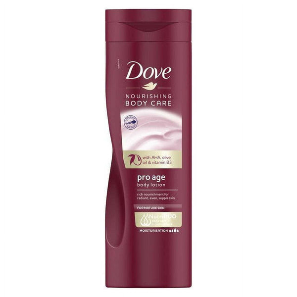 Dove Pro Age Body Lotion 400ml - European Version NOT North American Variety - Imported from United Kingdom by Sentogo - SOLD AS A 2 PACK EasyOptionXY LLC