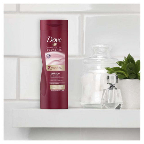 Dove Pro Age Body Lotion 400ml - European Version NOT North American Variety - Imported from United Kingdom by Sentogo - SOLD AS A 2 PACK EasyOptionXY LLC