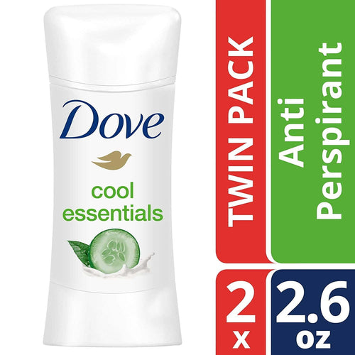 Dove Advanced Care Antiperspirant Deodorant Cool Essentials 2.6 oz (Pack of 3) EasyOptionXY LLC
