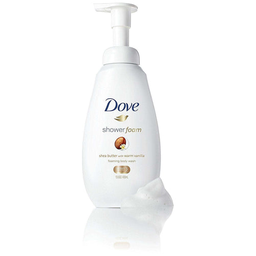 Dove Shower Foam, Shea Butter with Warm Vanilla, 13.5 oz (Pack of 3) EasyOptionXY LLC