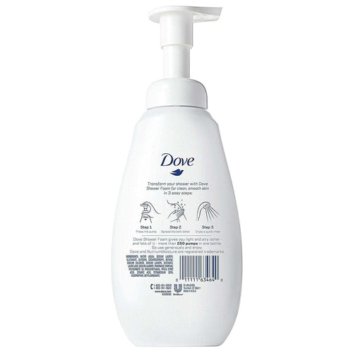 Dove Shower Foam, Shea Butter with Warm Vanilla, 13.5 oz (Pack of 3) EasyOptionXY LLC