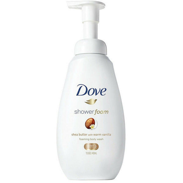 Dove Shower Foam, Shea Butter with Warm Vanilla, 13.5 oz (Pack of 3) EasyOptionXY LLC