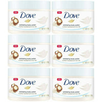 Dove Exfoliating Body Polish Crushed Macadamia & Rice Milk, 10.5 Ounce (Pack of 6) EasyOptionXY LLC
