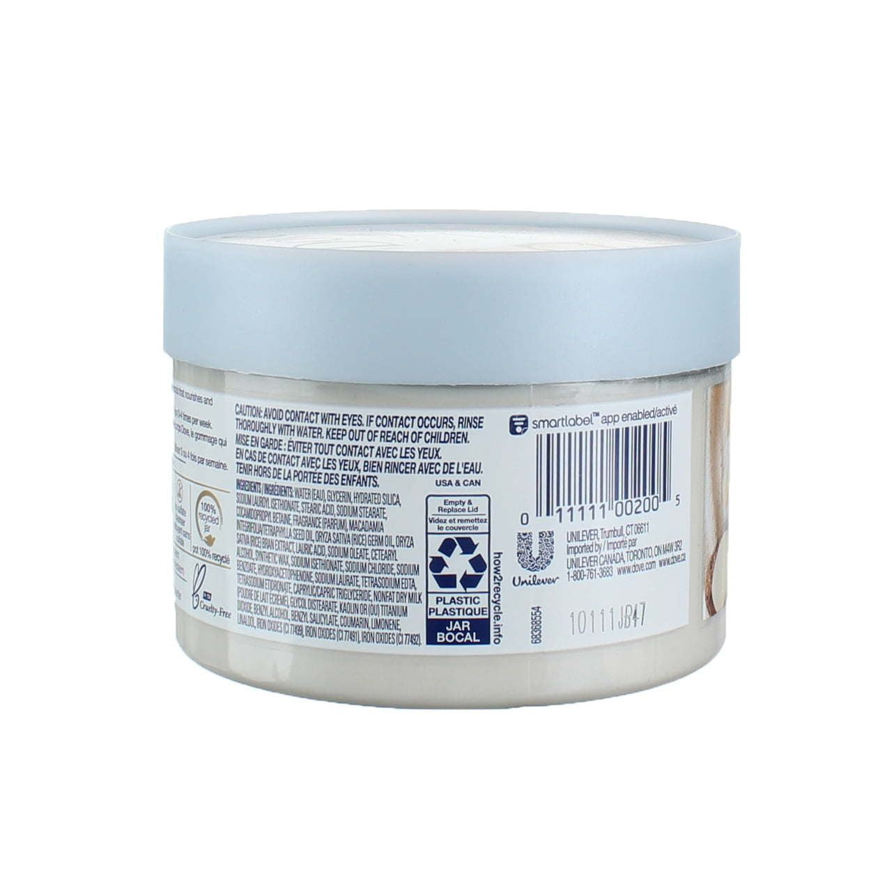 Dove Exfoliating Body Polish Crushed Macadamia & Rice Milk, 10.5 Ounce (Pack of 6) EasyOptionXY LLC