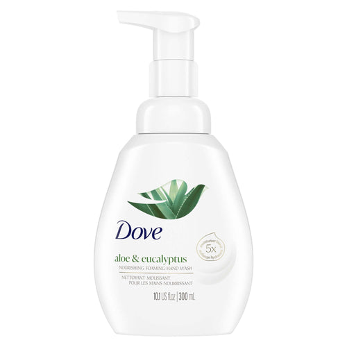 (2 pack) D ove Nourishing Women's Foaming Hand Soap All Skin Aloe & Eucalyptus, 10.1 oz EasyOptionXY LLC