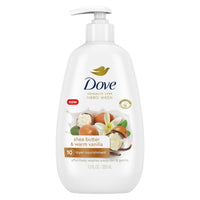 (4 pack) D ove Advanced Care Women's Hand Soap All Skin Shea Butter & Warm Vanilla, 12 oz EasyOptionXY LLC