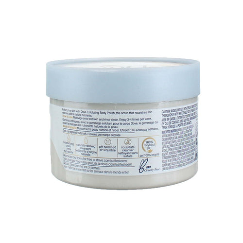 Dove Exfoliating Body Polish Crushed Macadamia & Rice Milk, 10.5 Ounce (Pack of 3) EasyOptionXY LLC