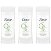 D ove 0% Aluminum Deodorant, Cucumber & Green Tea, 2.6 Ounce (Pack of 3) EasyOptionXY LLC
