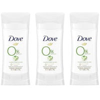 D ove 0% Aluminum Deodorant, Cucumber & Green Tea, 2.6 Ounce (Pack of 3) EasyOptionXY LLC