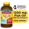 Nature Made Omega 3 Fish Oil 1200mg One Per Day Softgels; 290 Count EasyOptionXY LLC