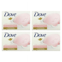 Dove, Beauty Bar Soap with Deep Moisture, Pink, 4 Bars, 3.75 oz EasyOptionXY LLC