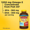 Nature Made Omega 3 Fish Oil 1200mg One Per Day Softgels; 290 Count EasyOptionXY LLC