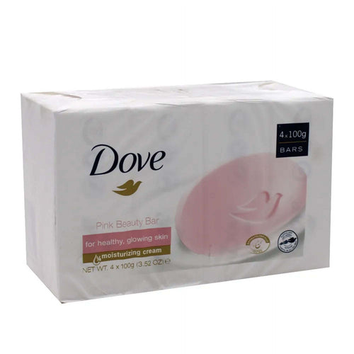 Dove Pink Rose Beauty Bar - 4pk EasyOptionXY LLC