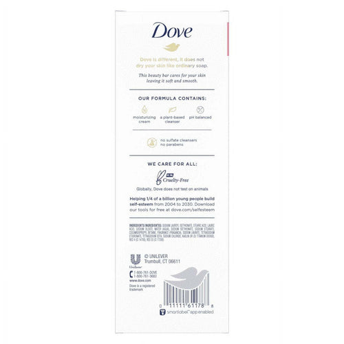 Dove Pink Rose Beauty Bar - 4pk EasyOptionXY LLC