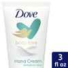 Dove Body Love Fragrance-Free Hand Cream for Rough or Dry Skin Sensitive Care Soothes and Comforts Skin 3 oz EasyOptionXY LLC