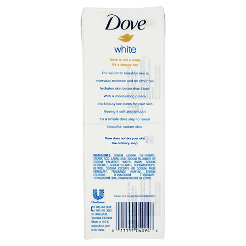 Dove White Beauty Bar, 3.15 oz, 6 Bar EasyOptionXY LLC