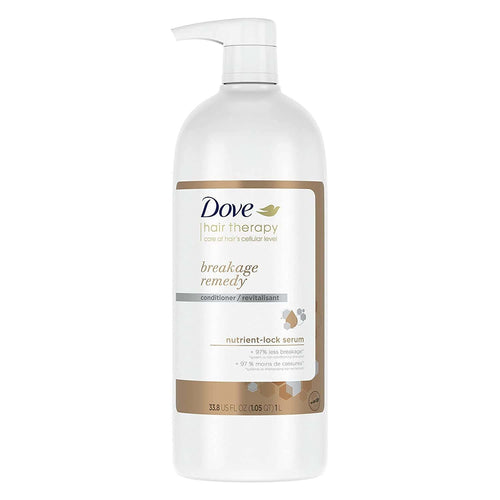 Dove Hair Therapy Conditioner for Damaged Hair Breakage Remedy Hair Conditioner with Nutrient-Lock Serum 33.8 oz EasyOptionXY LLC