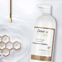 Dove Hair Therapy Conditioner for Damaged Hair Breakage Remedy Hair Conditioner with Nutrient-Lock Serum 33.8 oz EasyOptionXY LLC