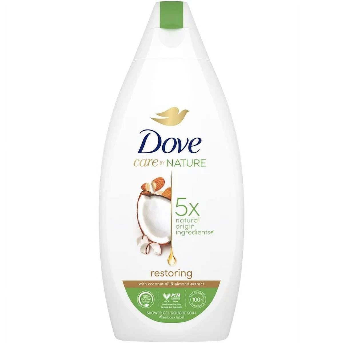 Dove Care By Nature Restoring Shower Gel 400ml (13.5 fl oz) EasyOptionXY LLC