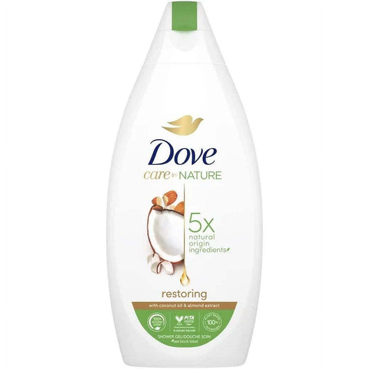 Dove Care By Nature Restoring Shower Gel 400ml (13.5 fl oz) EasyOptionXY LLC