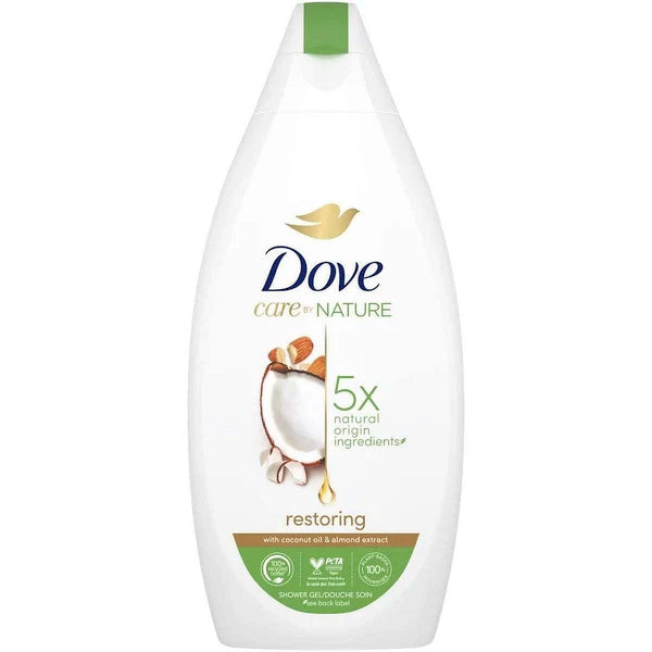 Dove Care By Nature Restoring Shower Gel 400ml (13.5 fl oz) EasyOptionXY LLC