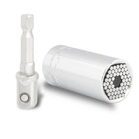 Hyper Tough Universal Socket with Power Drill Adaptor, Fits 1/4-3/4 inch, 42481 EasyOptionXY LLC