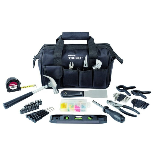 Hyper Tough 89-Piece Black Household Tool Set, New EasyOptionXY LLC