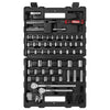 Hyper Tough 107 Piece 1/4, 3/8, 1/2 inch Drive Socket Set For Mechanic Use EasyOptionXY LLC