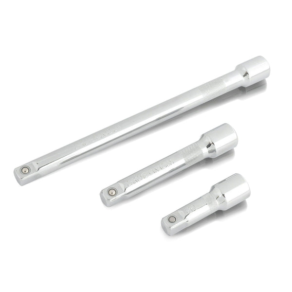 Hyper Tough 3-Piece 1/2-inch Drive Extension Bar Set, 3-Sizes, Model 5808 EasyOptionXY LLC