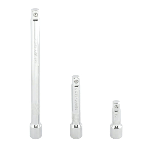 Hyper Tough 3-Piece 1/2-inch Drive Extension Bar Set, 3-Sizes, Model 5808 EasyOptionXY LLC