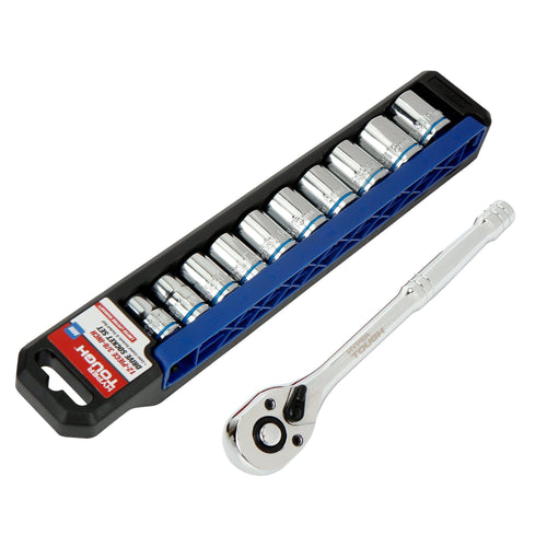 Hyper Tough 12-Piece 3/8-inch Drive Socket Set mm, Model 42883 EasyOptionXY LLC
