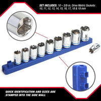 Hyper Tough 12-Piece 3/8-inch Drive Socket Set mm, Model 42883 EasyOptionXY LLC