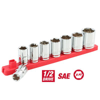 Hyper Tough 9-Piece, 1/2-Inch Drive Standard SAE Sockets, 5831 EasyOptionXY LLC