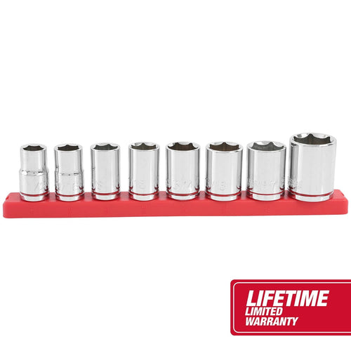 Hyper Tough 9-Piece, 1/2-Inch Drive Standard SAE Sockets, 5831 EasyOptionXY LLC