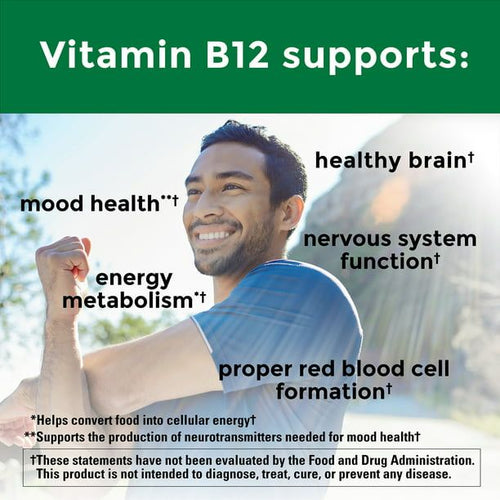 Nature Made Vitamin B12 1000 mcg Softgels; Dietary Supplement; 270 Count EasyOptionXY LLC