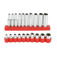 Hyper Tough 22-piece 1/4 inch Dr. Socket Set SAE, Model 43153 EasyOptionXY LLC