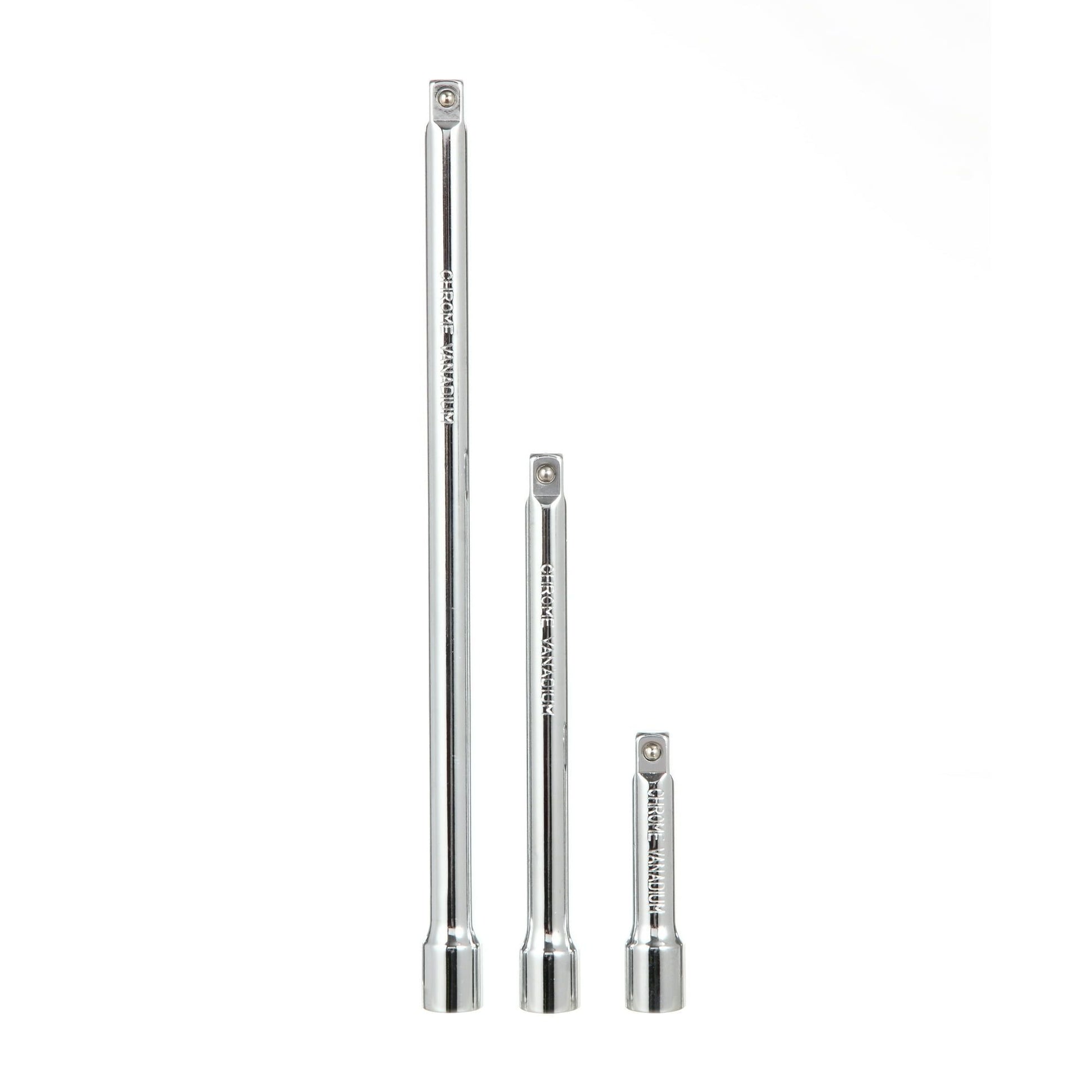 Hyper Tough 3 Piece 3/8 inch Drive Extension Bar Set For Socket Sets UC88492A EasyOptionXY LLC