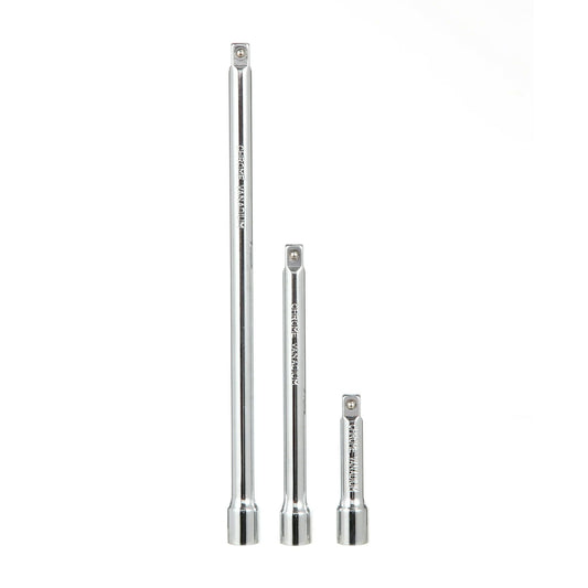 Hyper Tough 3 Piece 3/8 inch Drive Extension Bar Set For Socket Sets UC88492A EasyOptionXY LLC