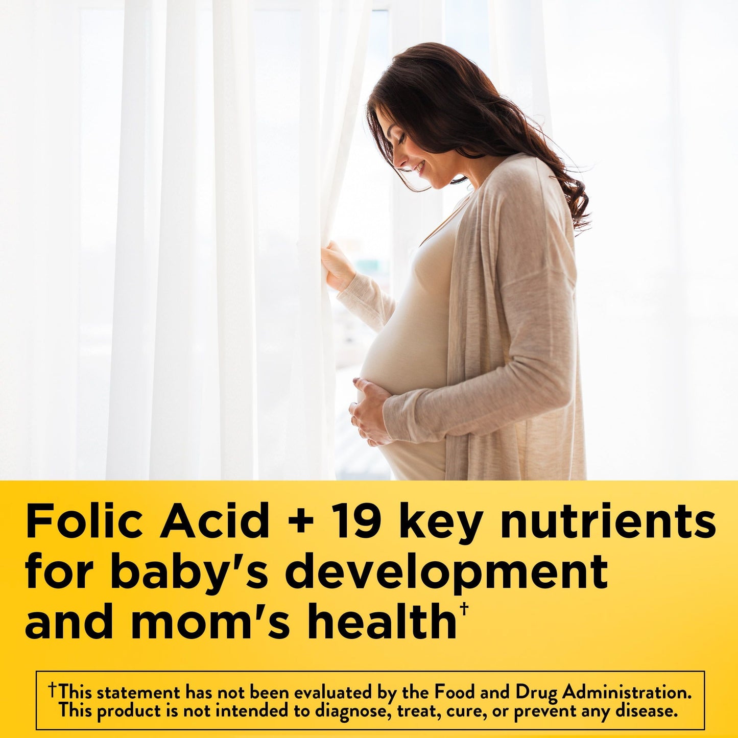 Nature Made Prenatal with Folic Acid + DHA Softgels; Prenatal Vitamin; 100 Count