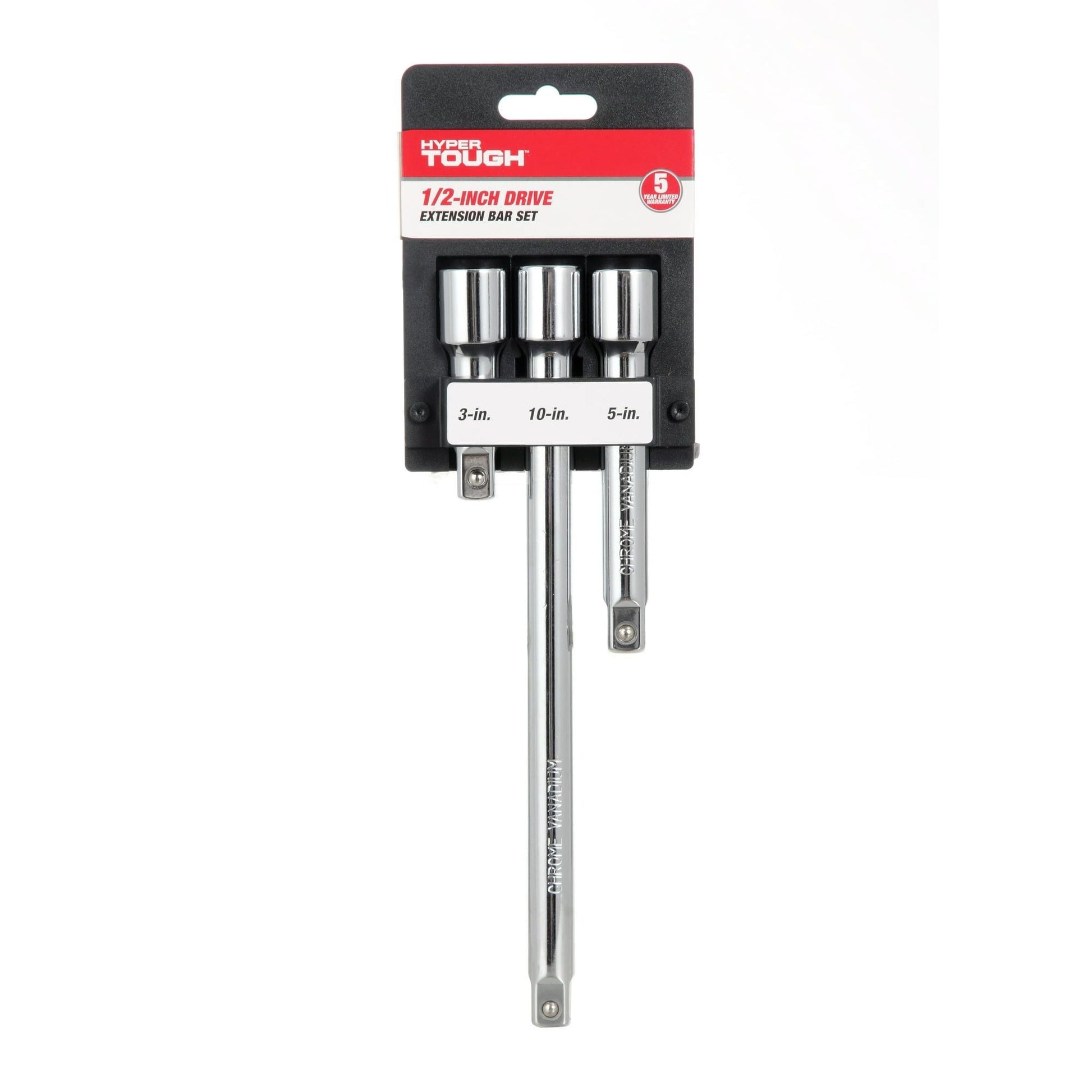 Hyper Tough 3 Piece 1/2 inch Drive Extension Bar Set for Sockets UC88493A EasyOptionXY LLC