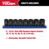 Hyper Tough 9-Piece 1/2-inch Standard Drive Impact Socket Set MM, 43003 EasyOptionXY LLC