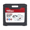 Hyper Tough 137 PC Tool Set including Metric & SAE Sizes of Hex Keys, Wrenches, Ratchet Bit Driver, Ratchet Extension Bar, Sockets and more UJ5407TA EasyOptionXY LLC