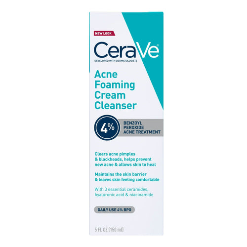 Cerave Acne Foaming Cream Cleanser, 5 fl oz EasyOptionXY LLC